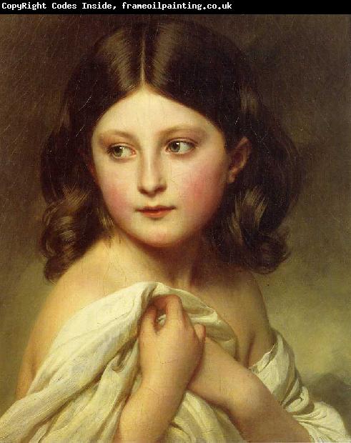 Franz Xaver Winterhalter A Young Girl called Princess Charlotte